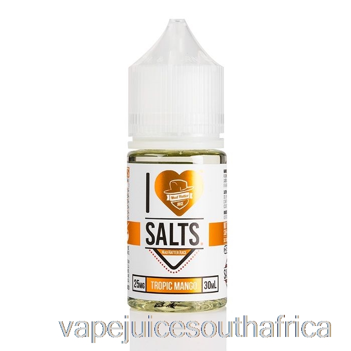 Vape Juice South Africa Tropic Mango - I Love Salts - 30Ml 50Mg